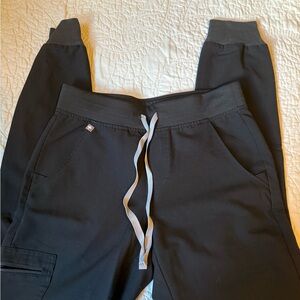 FIGS Black Joggers